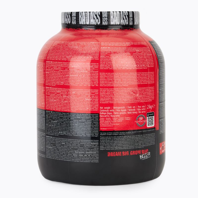 Fitness Authority Isolate Bad Ass Zero 2 kg Kekse mit Sahne 2