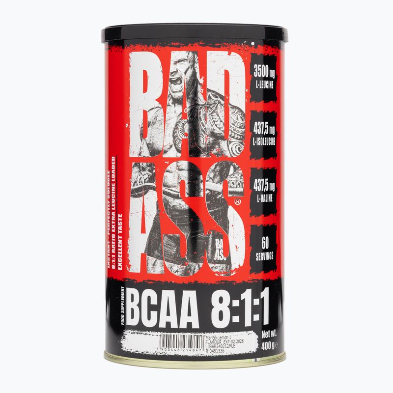 Aminosäuren Fitness Authority Bad Ass Bcaa 8 400 g Mango/Zitrone