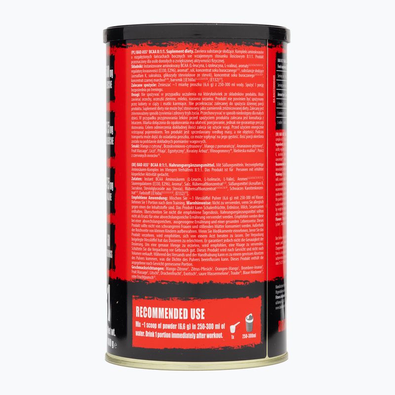 Aminosäuren Fitness Authority Bad Ass Bcaa 8 400 g exotisch 3