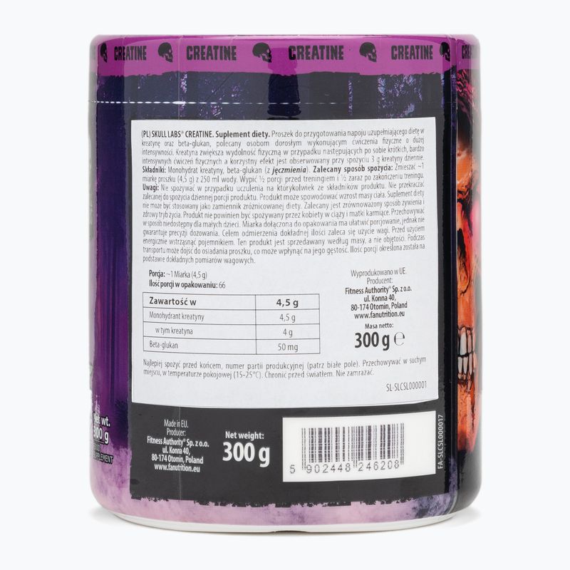 Fitness Authority Skull Labs Kreatin 300 g 2