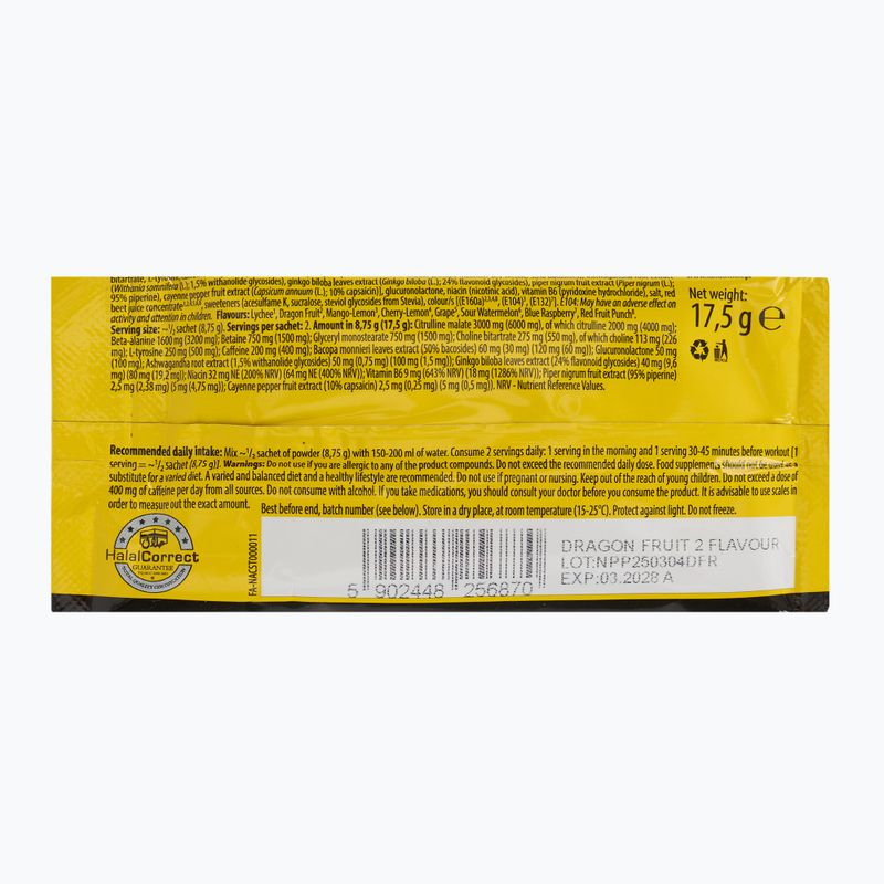 Fitness Authority Pre-Workout Napalm Pre-Contest Pumped 17,5 g Drachenfrucht 2