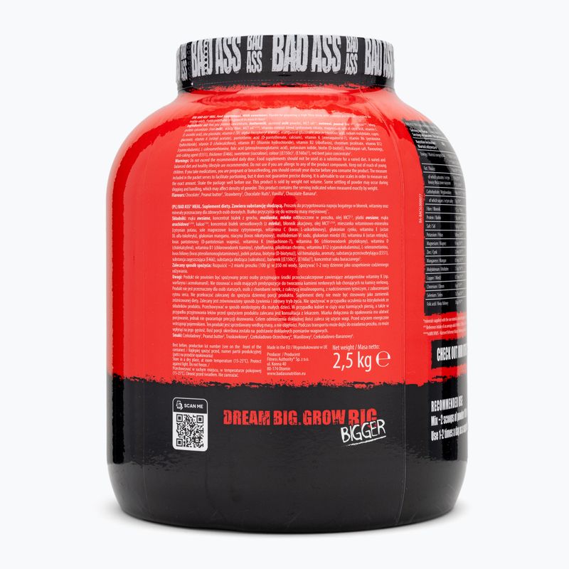 Fitness Authority Bad Ass Meal Gainer 2,5 kg Erdnussbutter 3