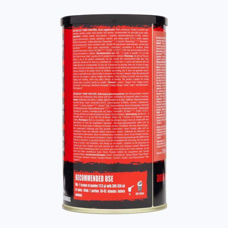 Fitness Authority Ergänzung Bad Ass Pump Stim-Free 350 g exotisch 3