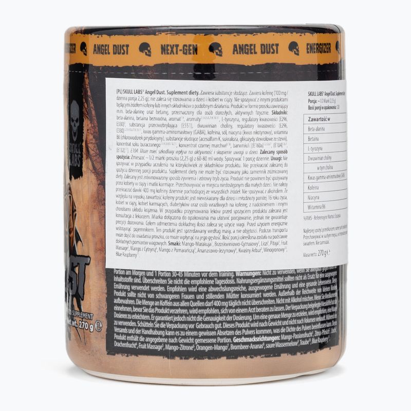 Fitness Authority Pre-Workout Skull Labs Ange Dust 270 g Mango/Zitrone 3
