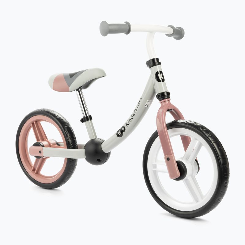 Kinderkraft 2Way Next Fahrrad grau-rosa KR2WAY00PNK00000 2