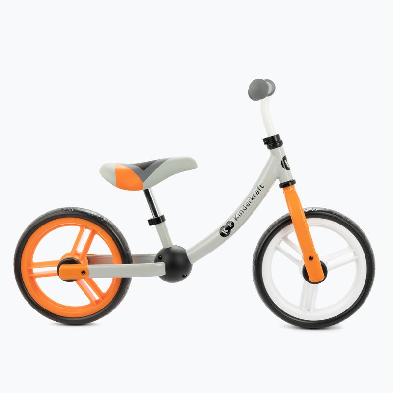 Kinderkraft 2Way Next geländegängiges Fahrrad grau KR2WAY00ORA00000