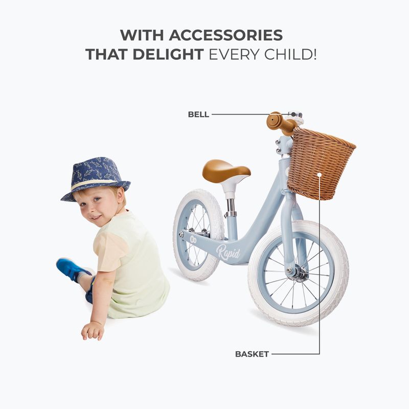 Laufrad Kinderkraft Rapid 2 blue breeze 22