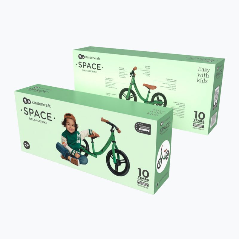 Kinderkraft-Geländefahrrad Space grün