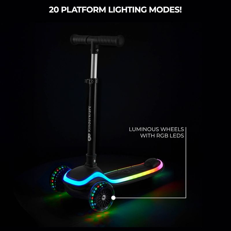 Kinder-Dreiradroller Kinderkraft Raket black 9