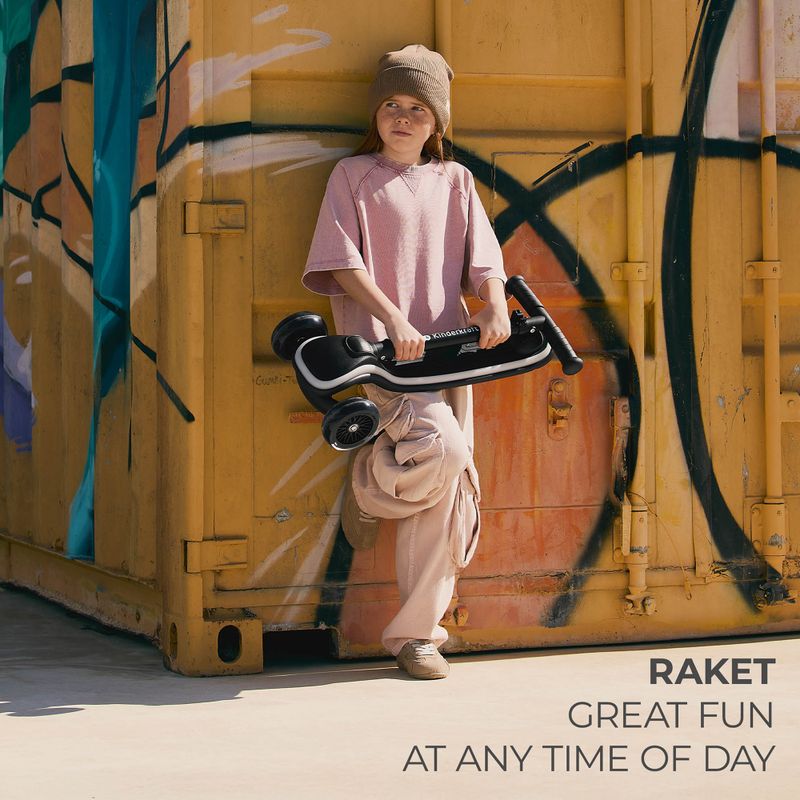 Dreirad-Roller Kinder Kinderkraft Raket black 10