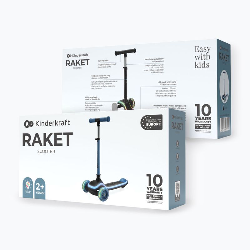 Kinder-Dreiradroller Kinderkraft Raket blue 8