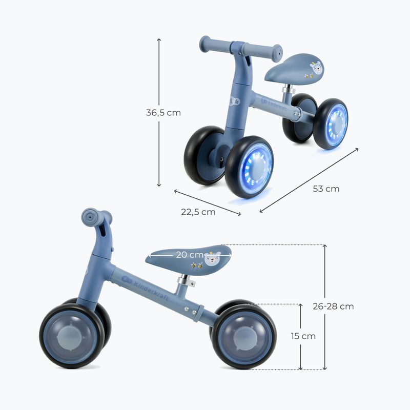 Laufrad Kinderkraft Cutie Flash blue 2