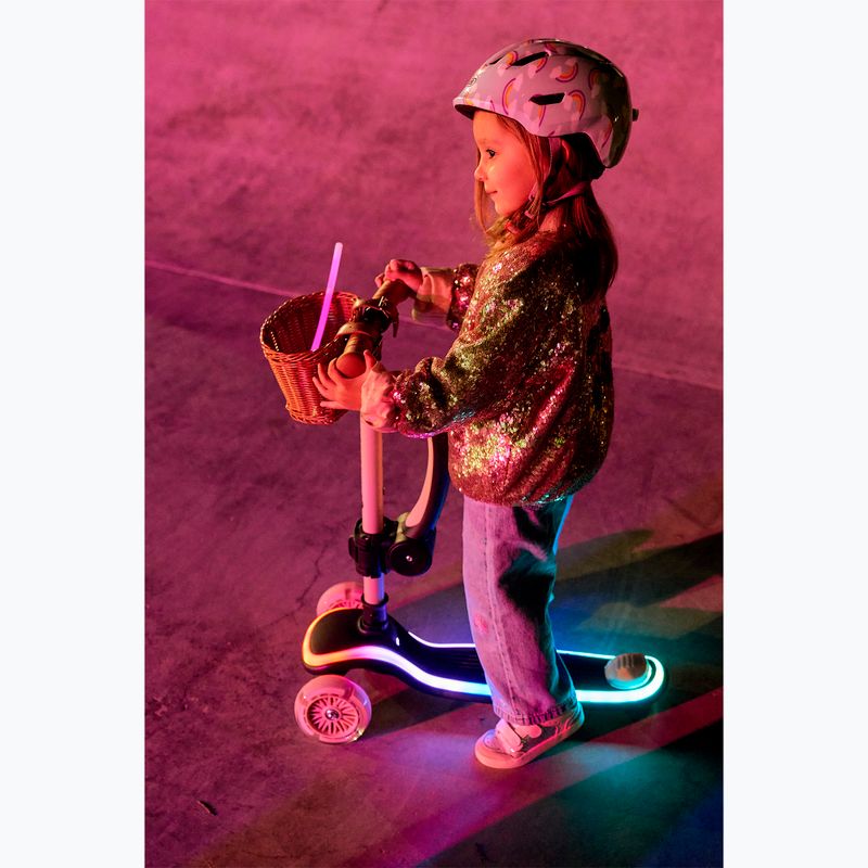 Dreirad-Roller Kinder Kinderkraft Raket Up pink 14