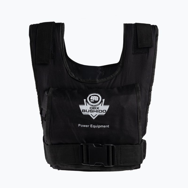 Bushido Trainingsweste mit 18kg Gewicht schwarz K18 2