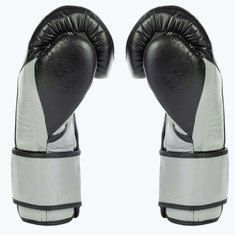 Bushido Muay Thai Naturleder Boxhandschuhe schwarz ARB-431sz-14oz 4