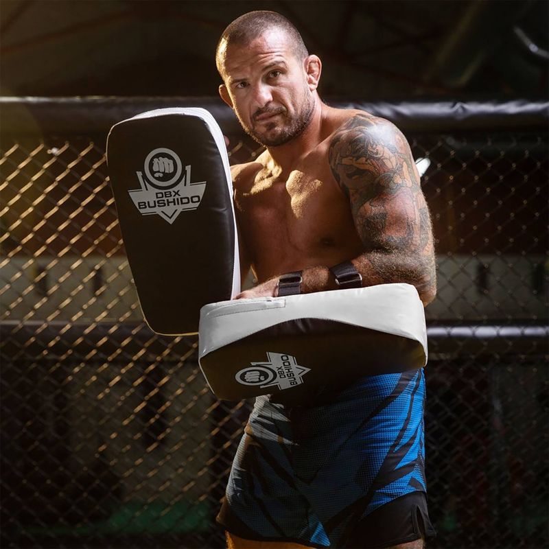 Bushido Thai Trainingsschild schwarz TPAO T42B 7