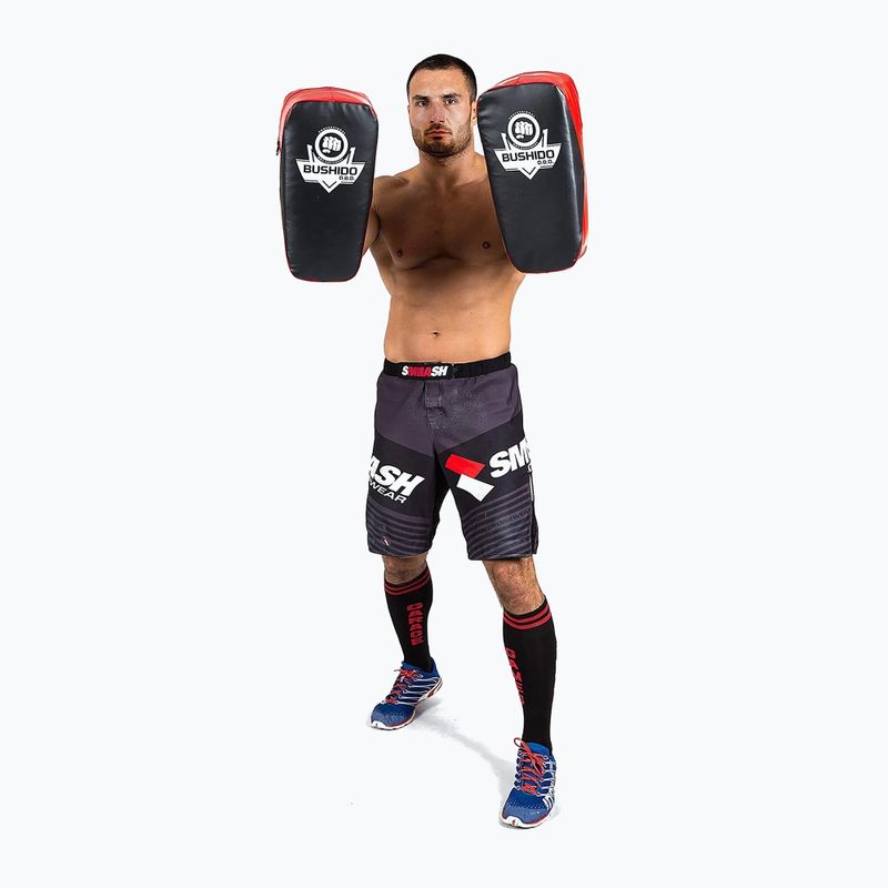 Bushido TPAO Thai Training Schild schwarz T42C 5