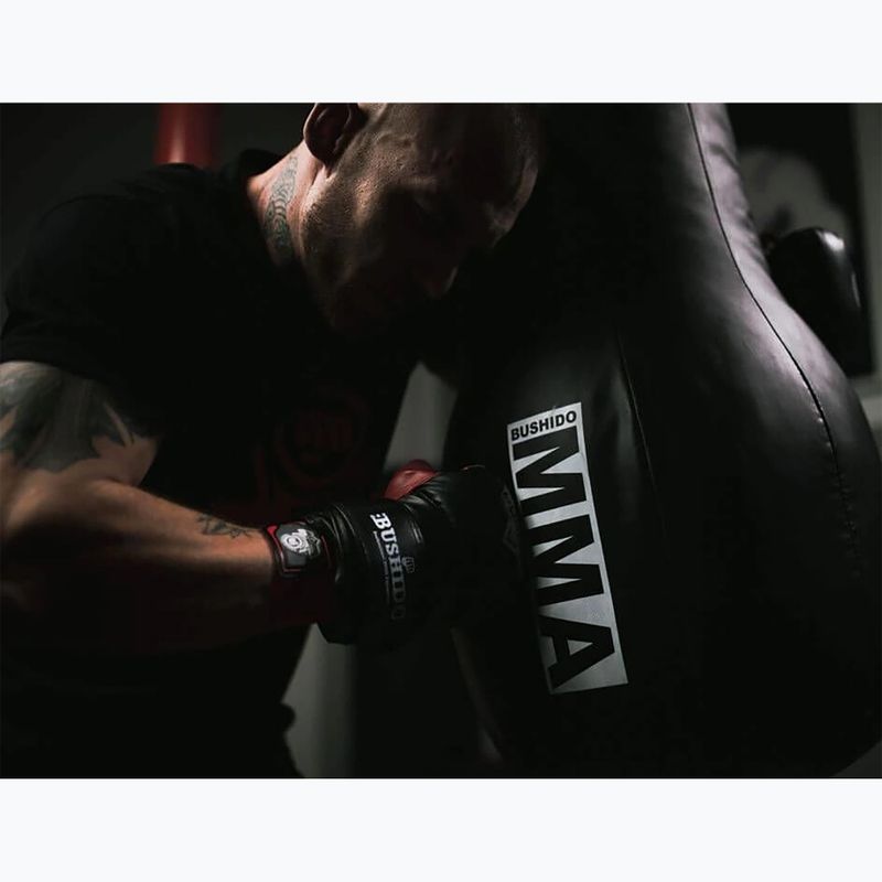 Bushido Instrument Boxhandschuhe Trainingstasche schwarz Rp4 10