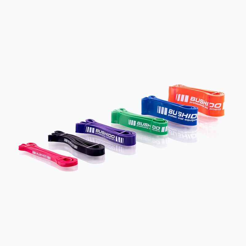 Bushido Übungsgummi Power Band 64 blau 4