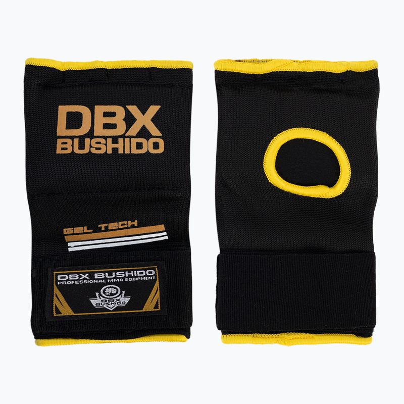 Bushido Gel-Handschuhe Wraps schwarz Ark-100017A-S/M