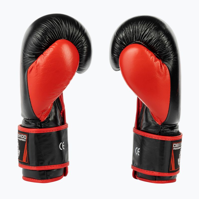Bushido Sparring Trainingshandschuhe Leder schwarz ARB-415 14oz 4