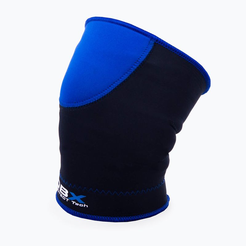 Bushido blau Neopren Kniestrümpfe Set DBD-E-1a