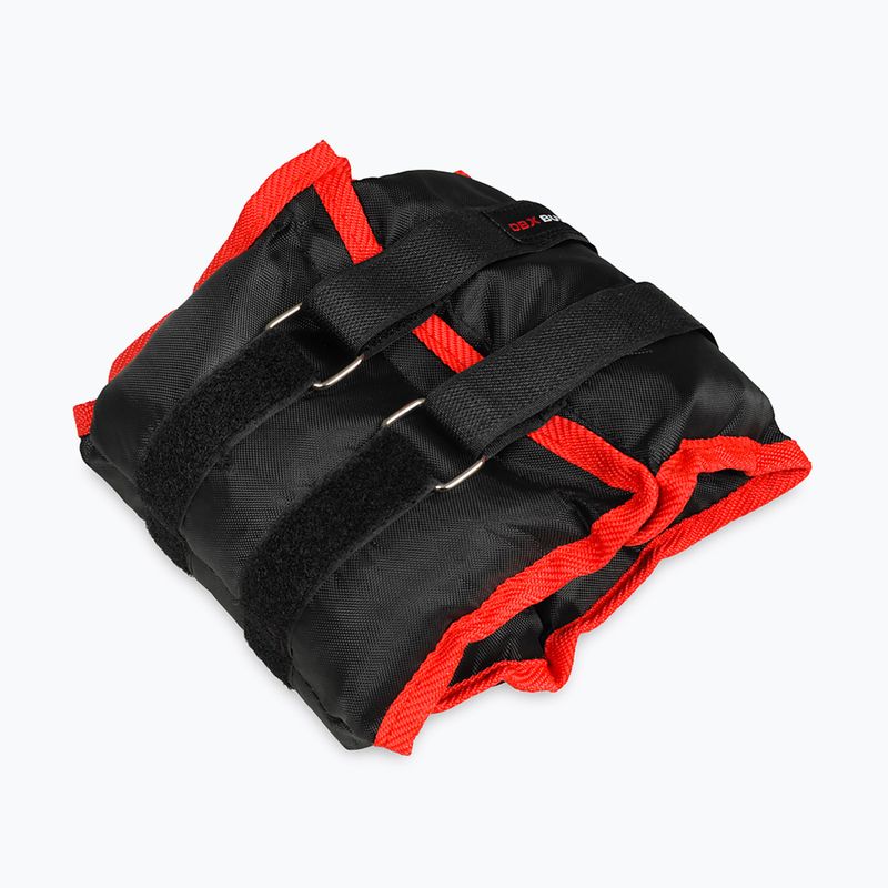 Bushido Knöchel- und Handgelenksgewicht-Set schwarz- 2x2kg OB2 5