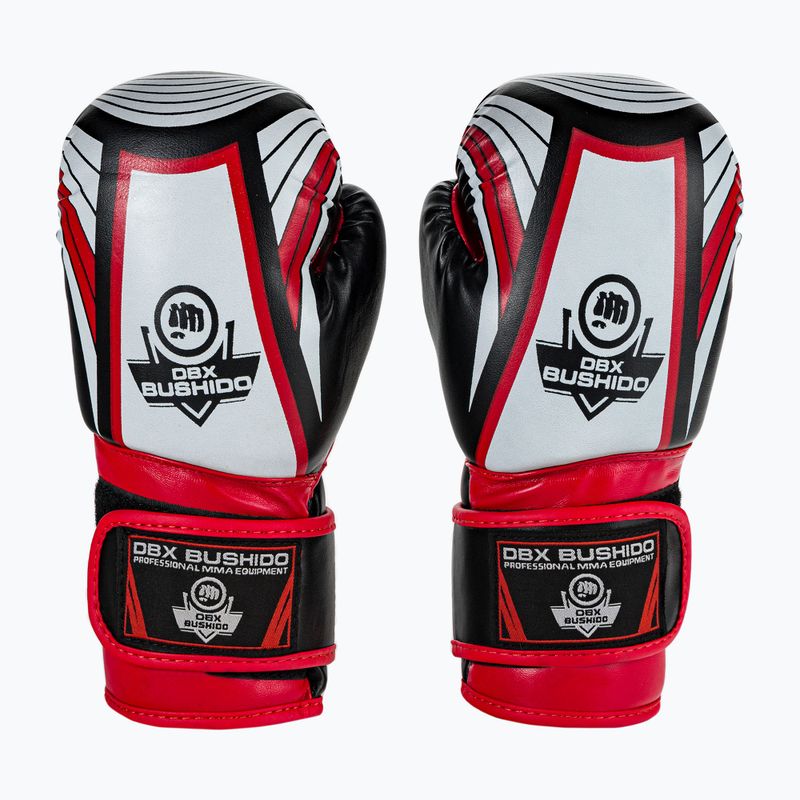 Boxhandschuhe Kinder DBX BUSHIDO ARB-47v2 schwarz-rot