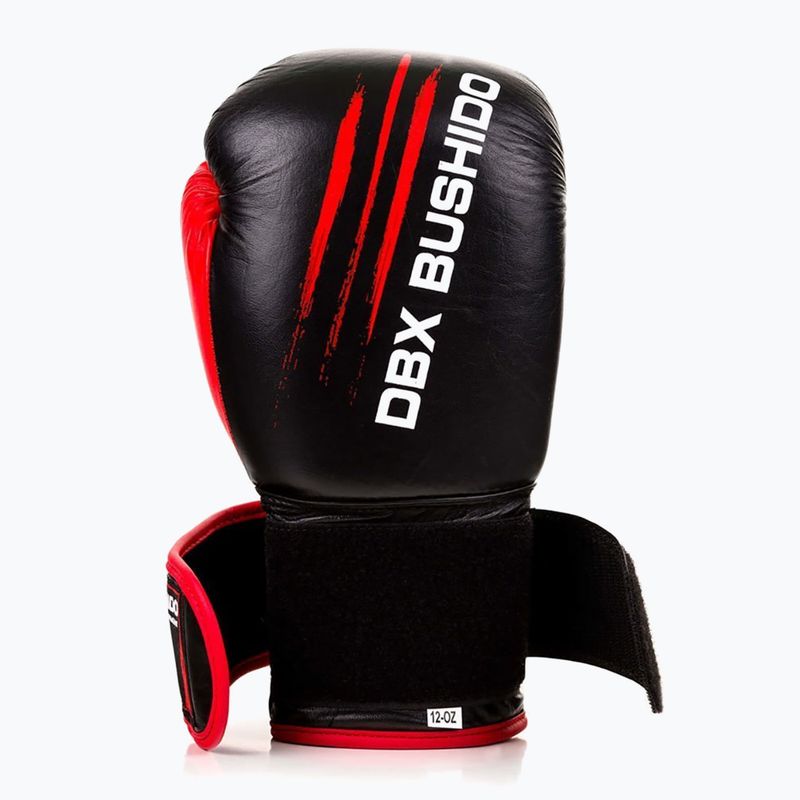 Bushido Sparring Trainingshandschuhe Leder schwarz ARB-415 14oz 6