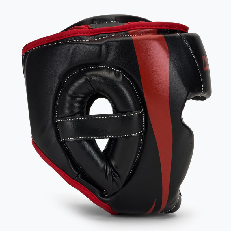Boxhelm DBX BUSHIDO ARH-2190R Schwarz/Rot 2
