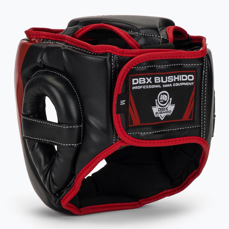 Boxhelm DBX BUSHIDO ARH-2190R Schwarz/Rot 3