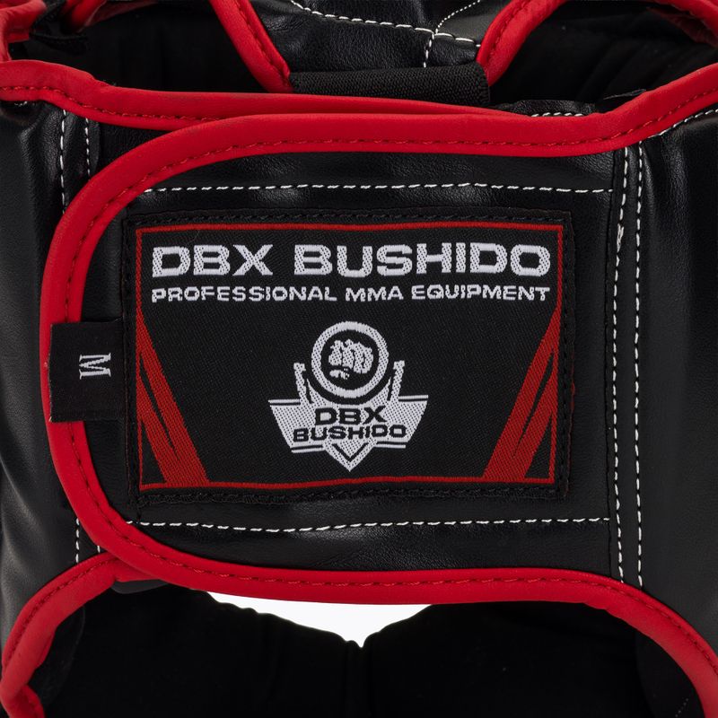 Boxhelm DBX BUSHIDO ARH-2190R Schwarz/Rot 5