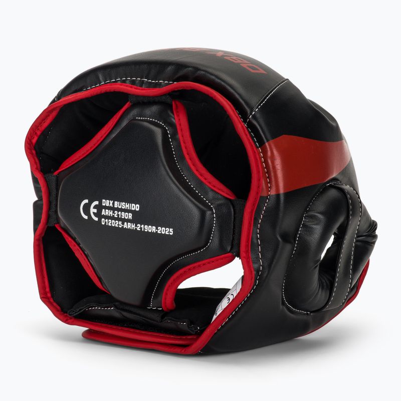 Boxhelm DBX BUSHIDO ARH-2190R Schwarz/Rot 6