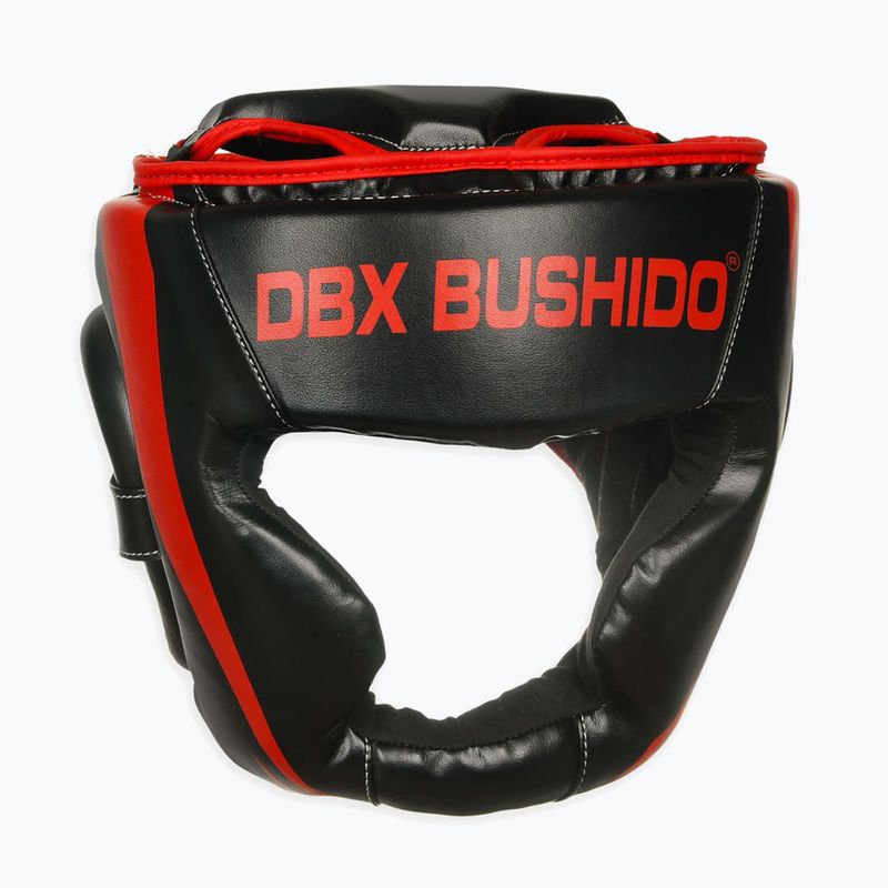 Boxhelm DBX BUSHIDO ARH-2190R Schwarz/Rot 3