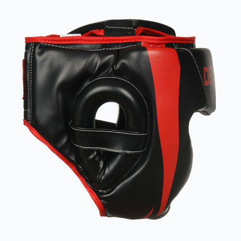 Boxhelm DBX BUSHIDO ARH-2190R Schwarz/Rot 4