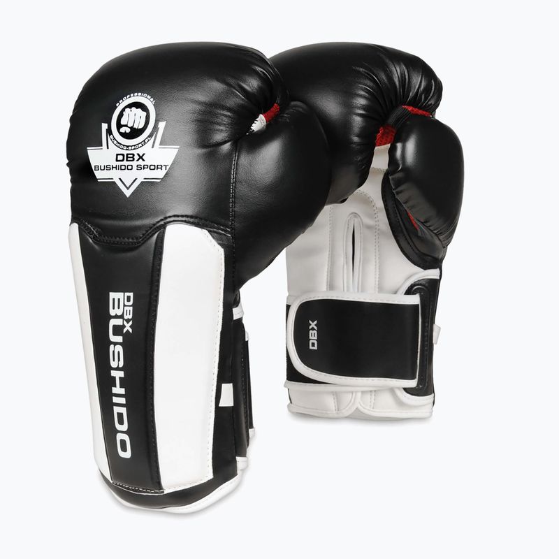 BDX BUSHIDO B-3W schwarz/weiße Boxhandschuhe