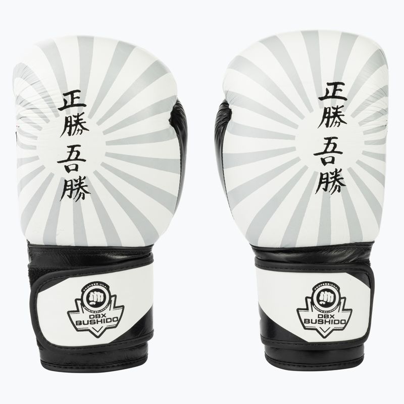 Bushido 'Japan' Sparring Boxhandschuhe weiß B-2v8-12oz