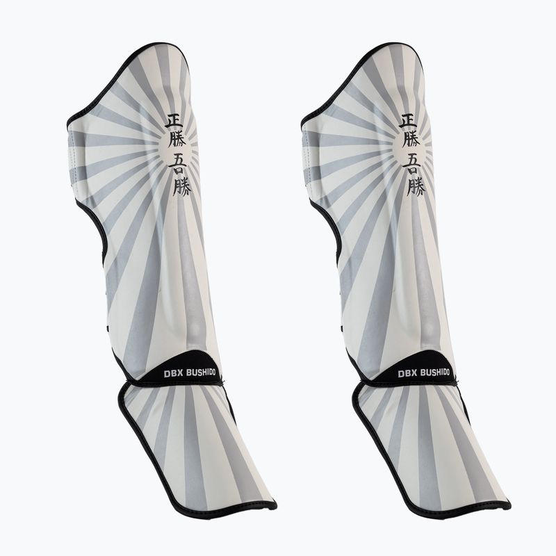 Bushido 'Japan' Schienbein- und Fußschützer weiß Sp-10V3-XL