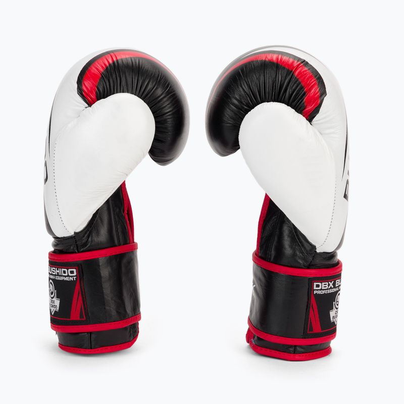 Bushido Sparring Boxhandschuhe schwarz B-2v7-10oz 4