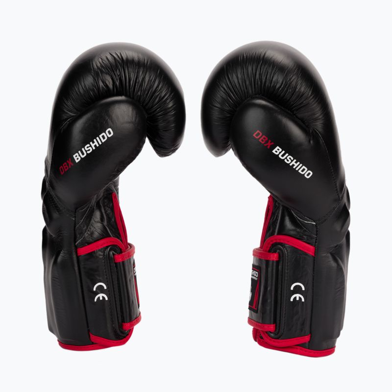 Bushido Boxhandschuhe mit Wrist Protect System schwarz Bb2-12oz 4