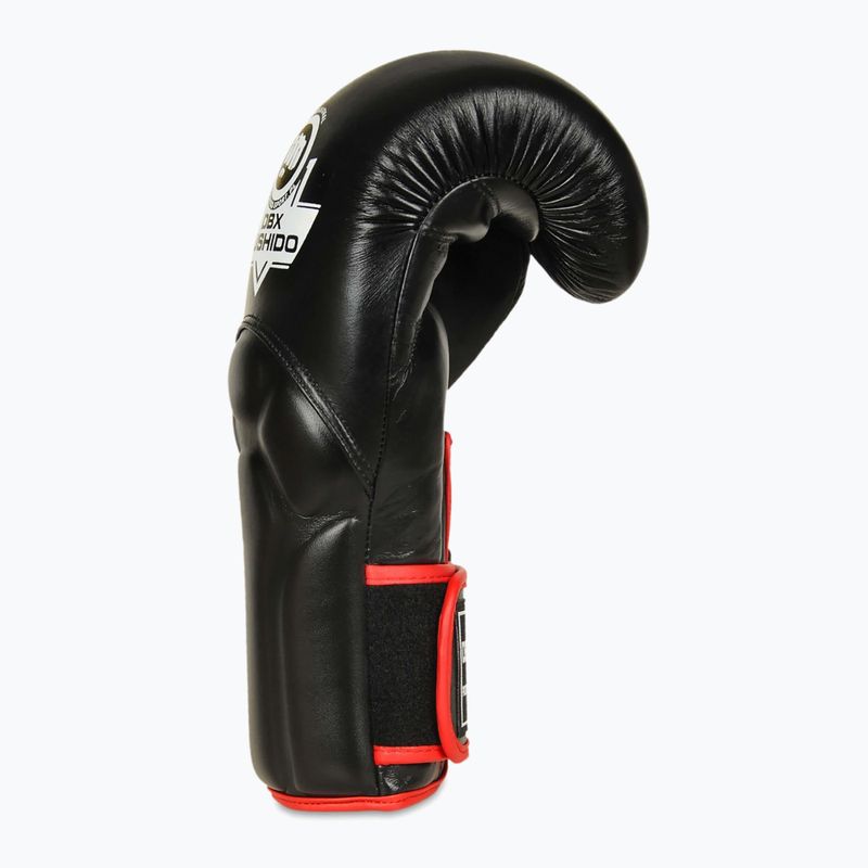 Bushido Boxhandschuhe mit Wrist Protect System schwarz Bb2-12oz 10