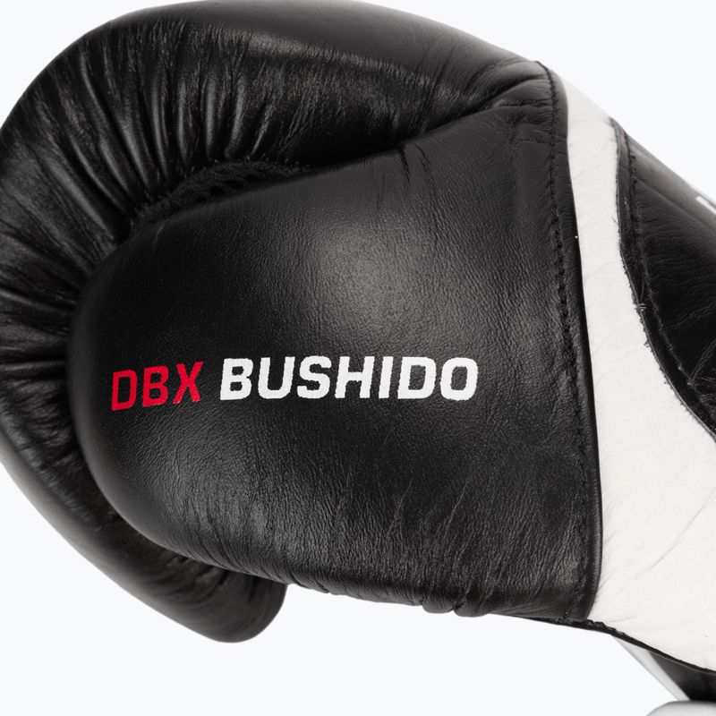 Bushido Boxhandschuhe mit Wrist Protect System schwarz Bb4-12oz