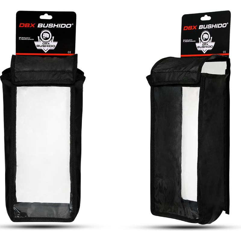 Bushido Boxhandschuhe mit Wrist Protect System schwarz Bb4-12oz