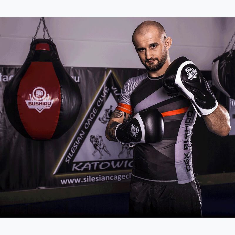 Bushido Boxhandschuhe mit Wrist Protect System schwarz Bb4-12oz