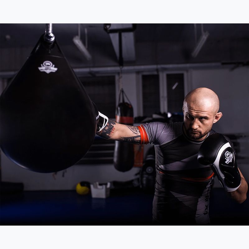 Bushido Boxhandschuhe mit Wrist Protect System schwarz Bb4-12oz