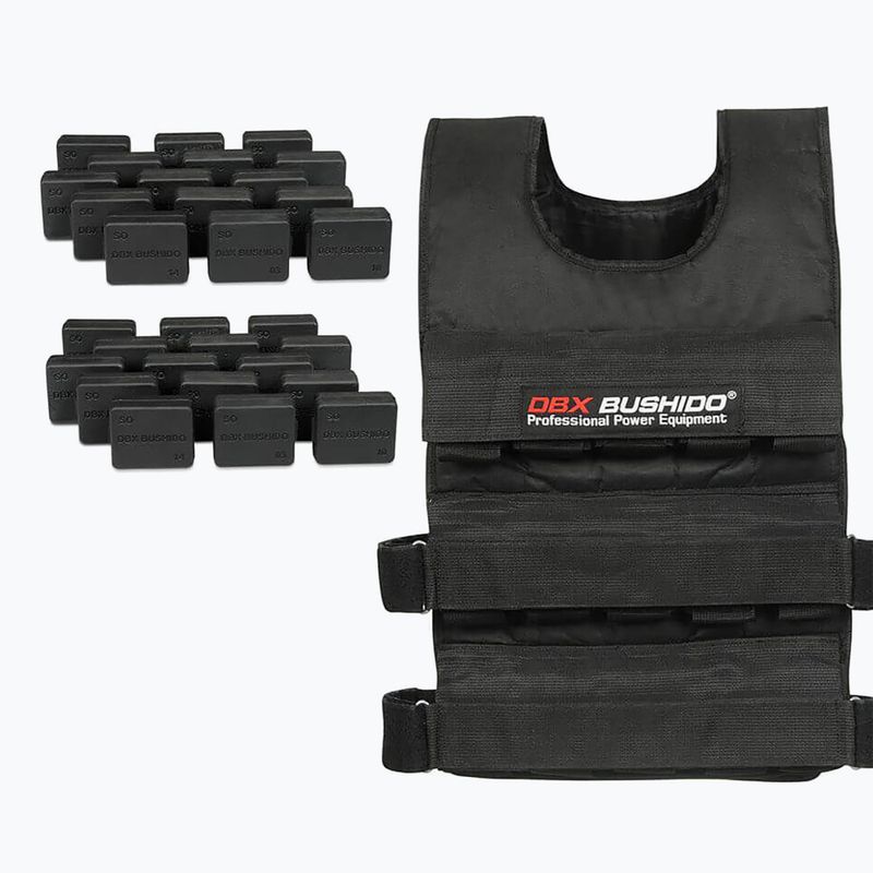 Bushido Gewichtsweste schwarz DBX-W-6B