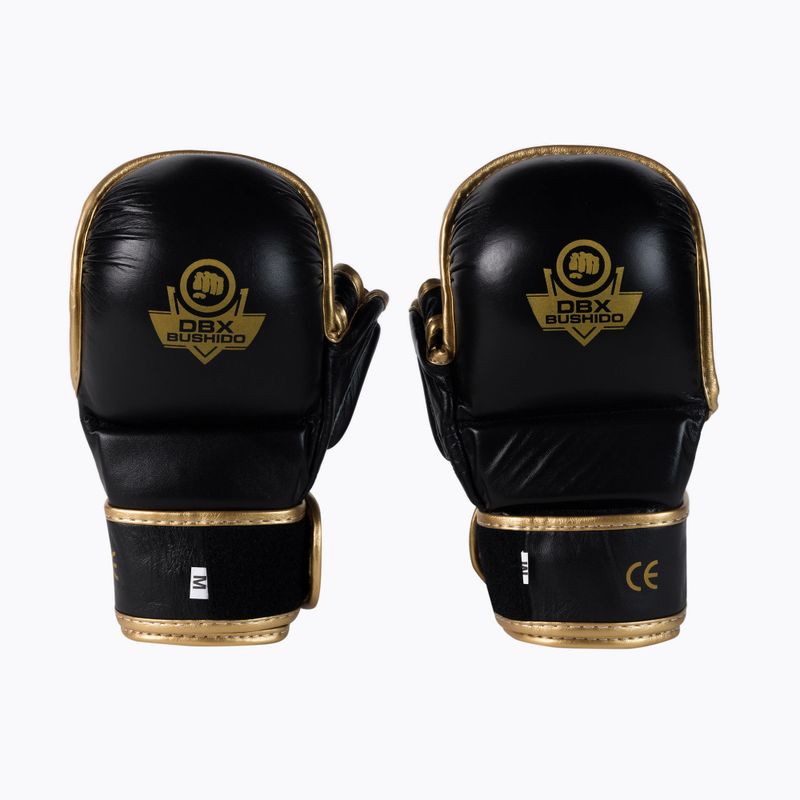 Bushido schwarz Arm-2011D-M Sparring Handschuhe für MMA Training