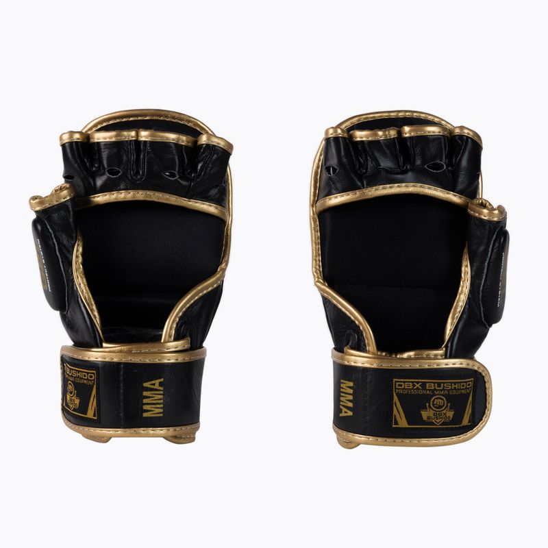 Bushido schwarz Arm-2011D-M Sparring Handschuhe für MMA Training 2