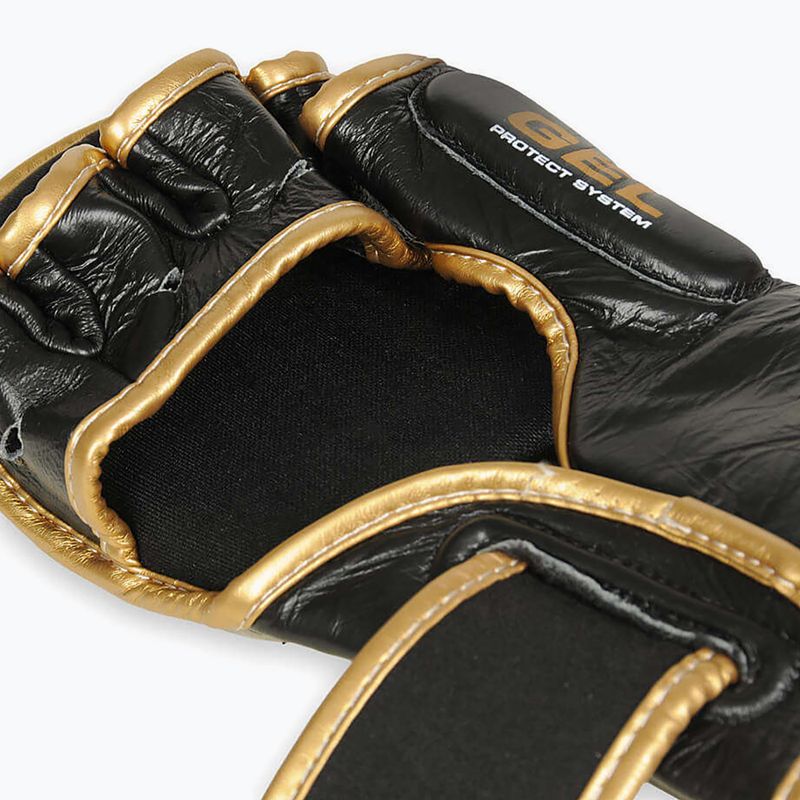 Bushido schwarz Arm-2011D-M Sparring Handschuhe für MMA Training 11