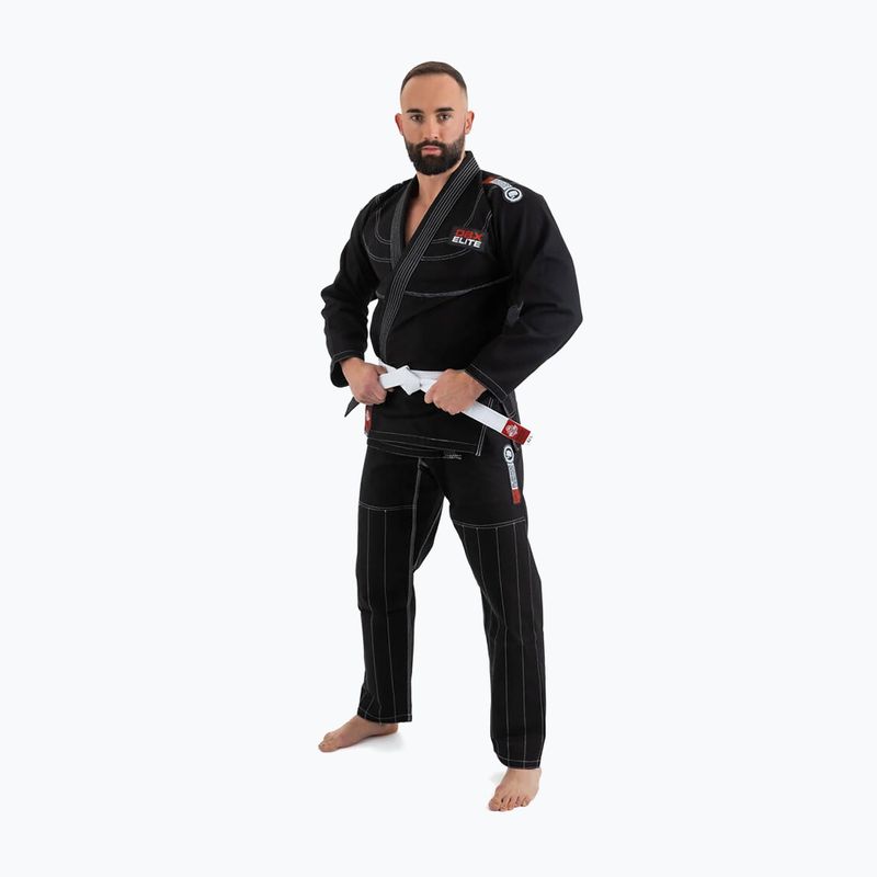 Bushido Gi Elite BJJ Trainingskimono + Gürtel schwarz DBX-BJJ-2-A2 11